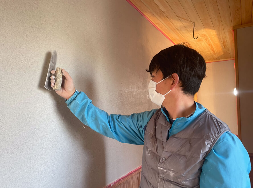 左官仲間 浜井先生